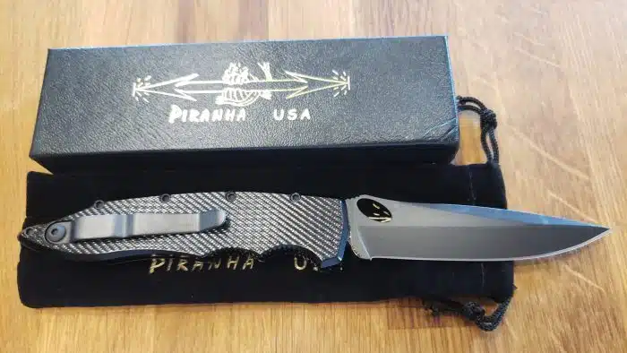 Piranha P-11BKT Mini Predator Black - Image 2