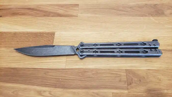 Kershaw Lucha Butterfly Knife Balisong Blackwash 5150BW