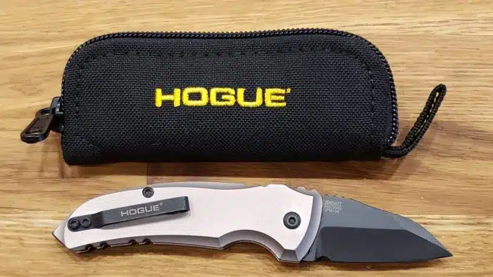 Hogue 24147 A01 FDE Black Wharncliffe CA Legal Automatic - Image 2