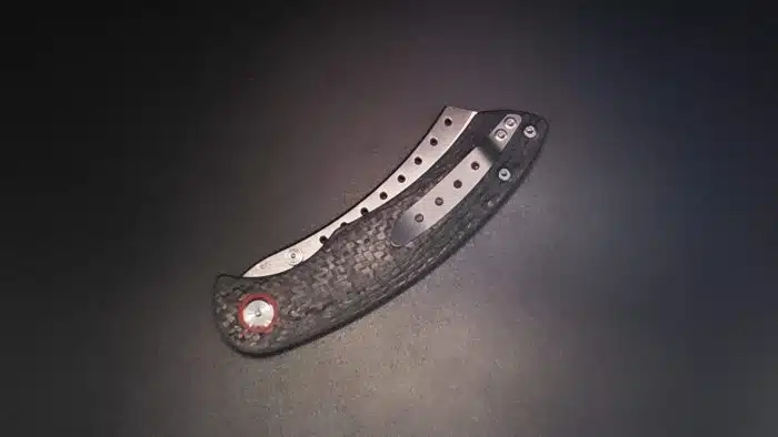 Red Horse Knife Works Hell Razor P Carbon Fiber Satin - Image 2