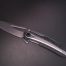 TAKCOM Vigor V2 OTF 3.07″ Satin 154CM Tanto Black Aluminum Carbon Fiber Insert