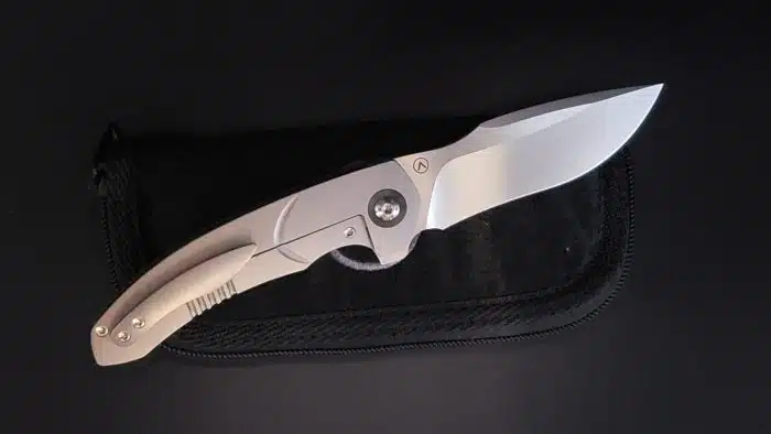 Alliance Designs AL011 Deimos CF Framelock Titanium M390 - Image 2