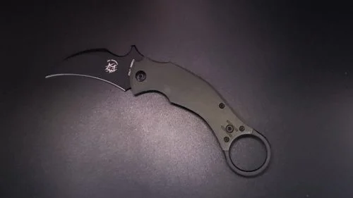 7.2'Otf-Csgo Karambit Knife Bird Claw Automatic Knives Aluminum