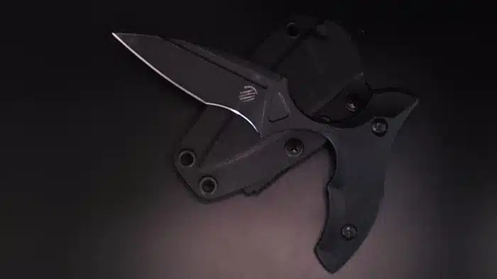 Bastinelli Creations MANAIA Push Dagger Black G10 Stonewashed BAS219