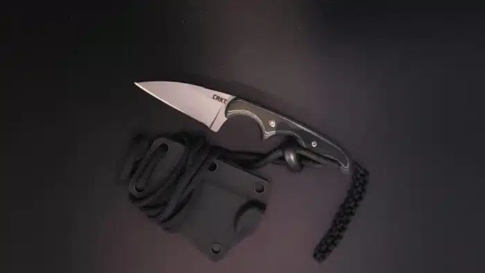 CRKT Minimalist Wharncliffe Green Black 2385