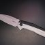 CobraTec OTF Knife Large Tanto Satin D2 Black Aluminum