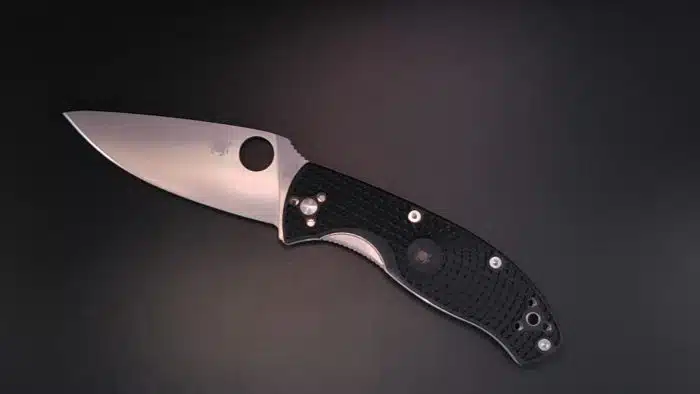 Spyderco Tenacious C122PBK Lightweight Black FRN Handles