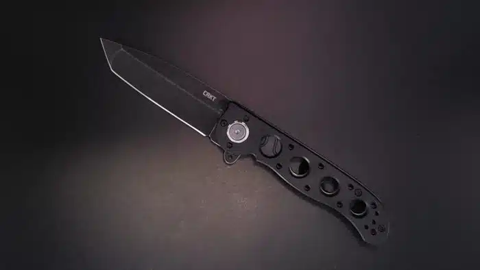 CRKT M16-02DB Assisted Open Dead Bolt D2 Stonewash Tanto