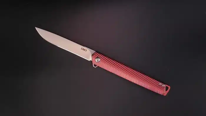 CRKT K820BXP Ken Onion Stylus Assisted Flipper Maroon