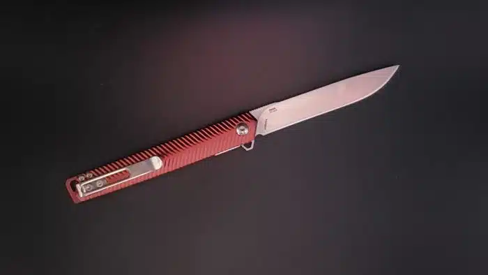 CRKT K820BXP Ken Onion Stylus Assisted Flipper Maroon - Image 2