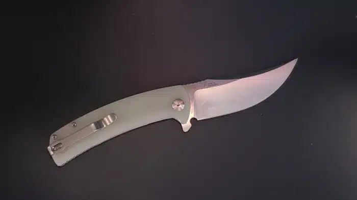 Artisan Cutlery Arroyo 1845P-NTG Jade G10 AR-RPM9 Stainless - Image 2