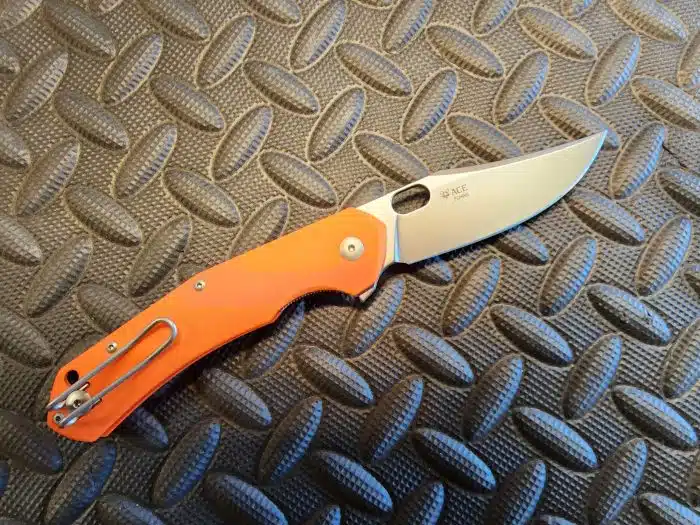 GiantMouse ACE Jutland Orange G10 Liner Lock - Image 2