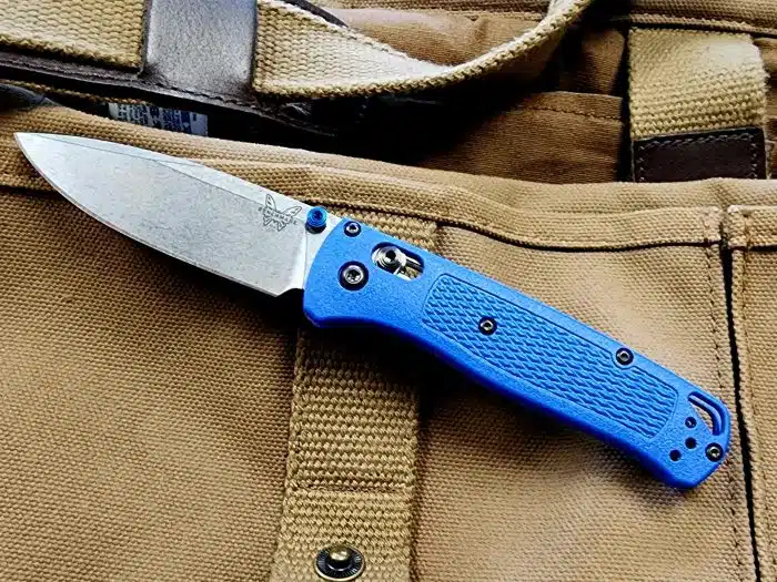 Benchmade Bugout 535 AXIS Lock Knife S30V Blue Handle