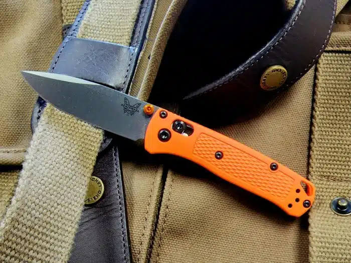 Benchmade Mini Bugout 533 AXIS Lock S30V Orange Handle