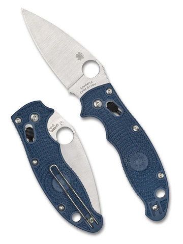 Spyderco Manix 2 Folding Knife S110V Dark Blue (Blurple) C101PDBL2