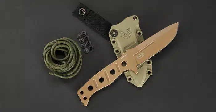 Benchmade 375FE-1 Fixed Blade Adamas Flat Earth, Ranger Green - Image 2