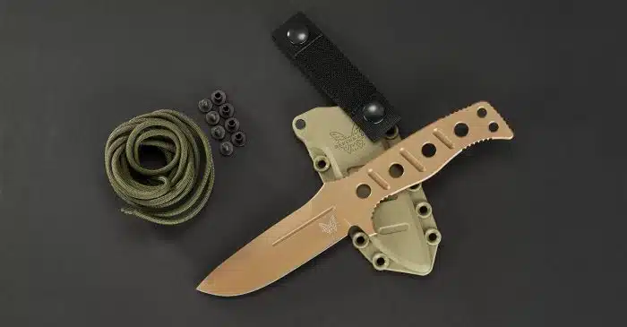 Benchmade 375FE-1 Fixed Blade Adamas Flat Earth, Ranger Green