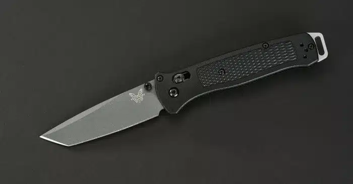 Benchmade Bailout 537GY Gray Tanto CPM-3V Black Grivory