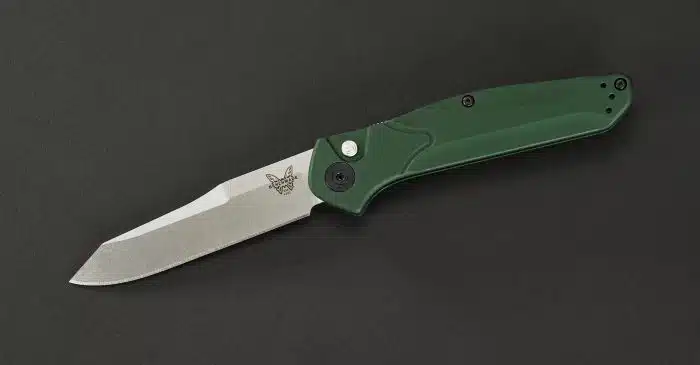 Benchmade Osborne Auto Green, Satin, S30V, 9400