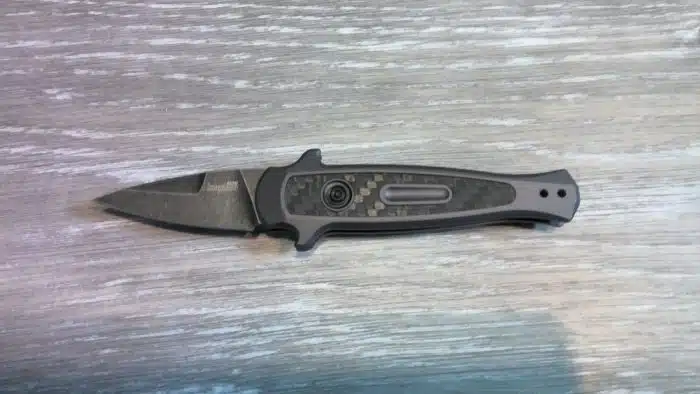 Kershaw Launch 12 CA Legal 7130GRYBW Automatic Stiletto Knife