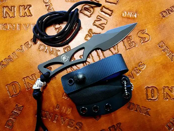 Spartan Blades Enyo EDC S45VN Inside Waistband/Neck Knife Black SB2BK