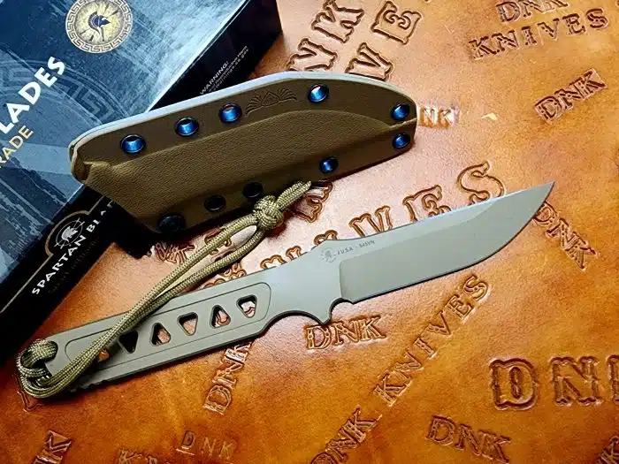 Spartan Blades Formido Tan EDC/Self Defense 3.875" S45VN Kydex Sheath SB39DEKYTN