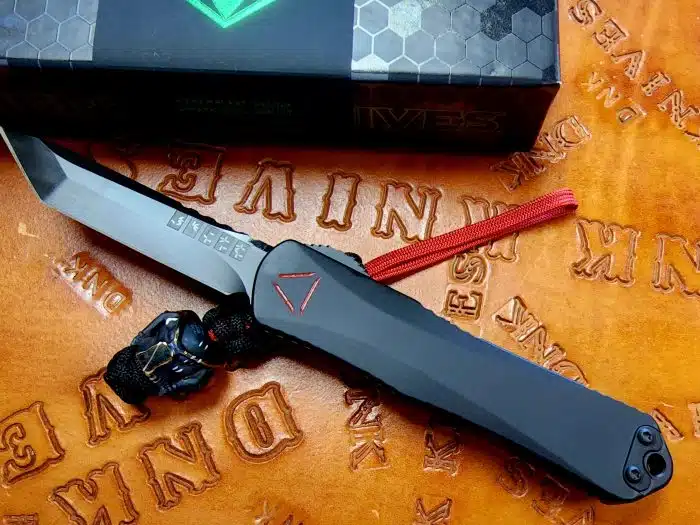 Heretic Knives Predator Manticore E DLC Tanto w/bead H027-6A-PREDC