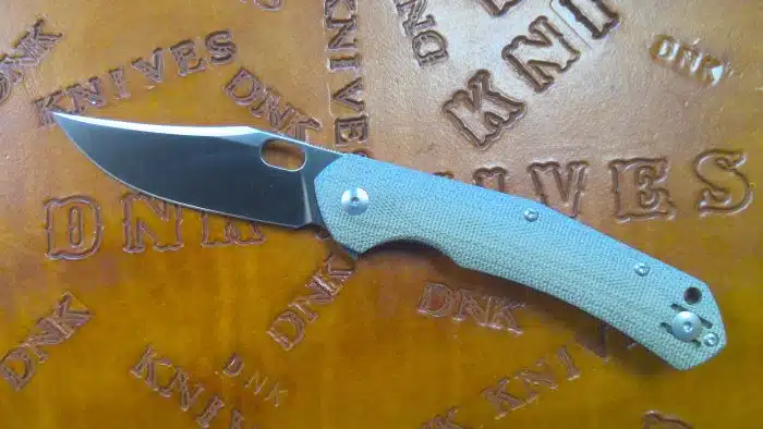 GiantMouse ACE Jutland Green Canvas Micarta