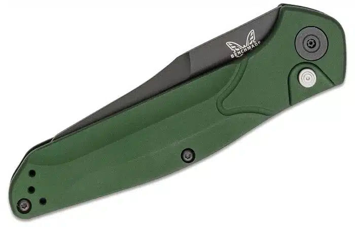 Benchmade Osborne 9400BK Auto Black S30V Green Aluminum - Image 2