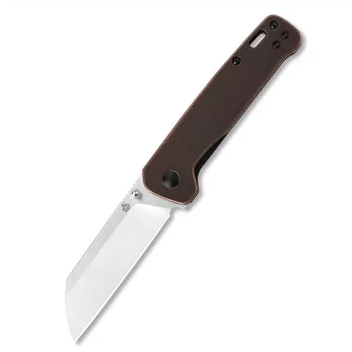 QSP Penguin 3.06" D2 2 Tone Satin Sheepsfoot Blade Stonewashed Copper QS130-K