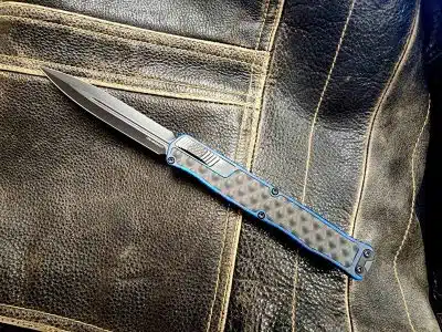 Heretic Cleric 2 OTF Knife - Blue