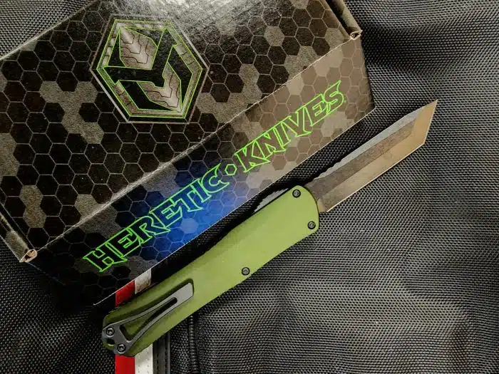 Heretic Knives Manticore X DLC Hardware & Magnacut Tanto Blade H031-6A-GRN - Image 2