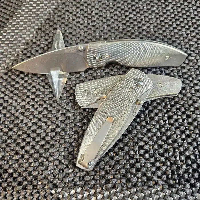 Three Rivers Manufacturing Neutron 2 Magnacut 3D Contoured Ti Lizard Skin Scales