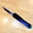 ProTech Runt 5 R5203 Automatic 1.9″ Black DLC Reverse Tanto 20CV Black Aluminum Handle Black Hardware