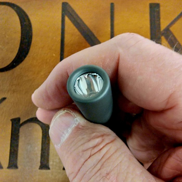 CWF Custom Flashlights 10440 Micro Click Stonewashed Titanium 4500K Chimera Driver - Image 3