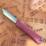 Microtech 137RL-11FLGTOD Amphibian Stonewashed Serrated Recurve Fluted OD G10 Ram-Lok
