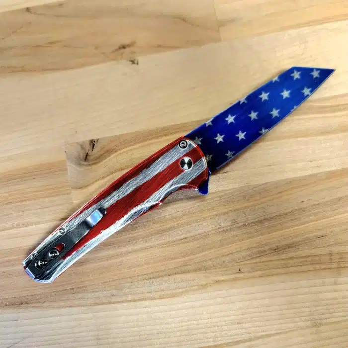 Protech 5401 Patriot Malibu Flipper Blade Show West Special - Image 2