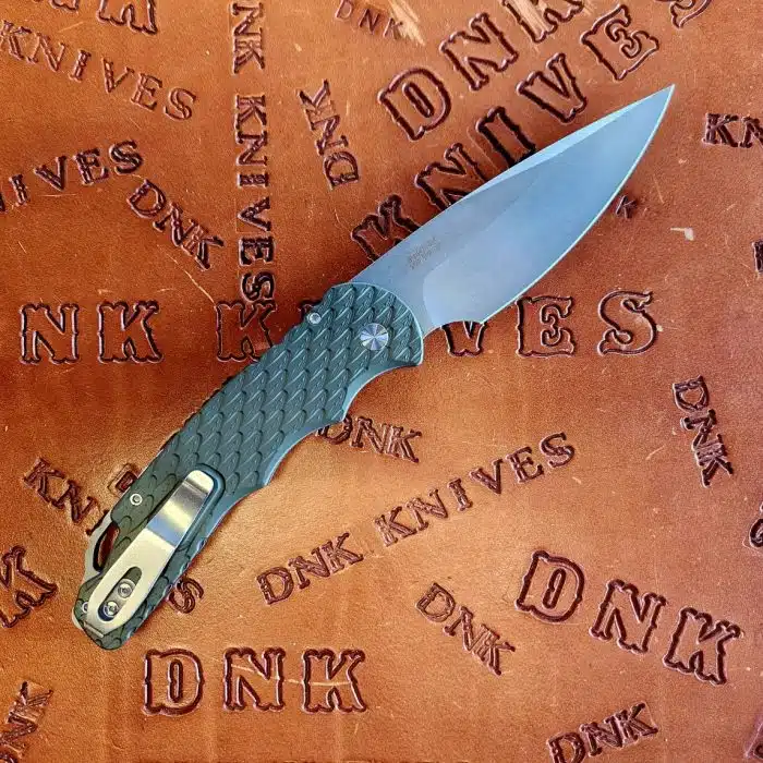 Protech Tactical Response TR-4 Auto Green Textured Aluminum Stonewashed Magnacut - Image 2