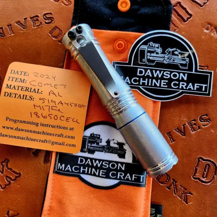 Dawson Machine Craft Comet Tumbled Aluminum