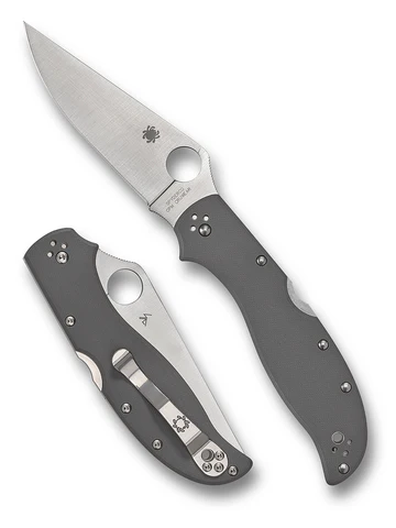 Spyderco C258GPGYCW Stretch 2 XL Gray G10 CruWear