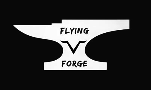 Flying V Forge knives logo