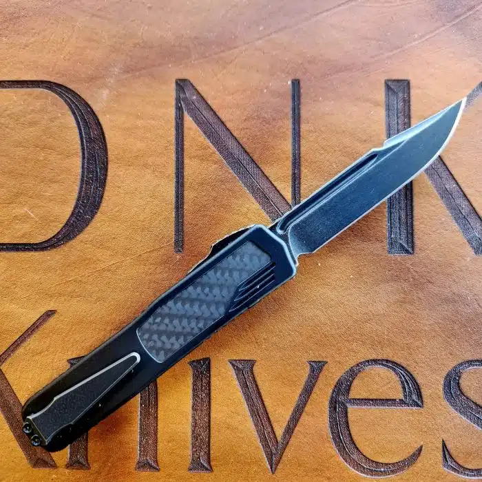 Guardian Tactical Scout Blackwashed Elmax Black Aluminum w/Carbon Fiber Inlay 142611 - Image 2