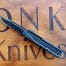 CobraTec OTF Auto Knife Small Dagger Satin D2 Black Aluminum