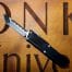 Heretic Knives OTF Manticore S 2 Tone Recurve Gray Handle H025-10A-Gray