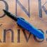 Microtech 1136-1DLCTNCS LUDT Gen III Auto DLC Tanto Natural Clear Aluminum w/Grip Insert