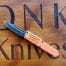 PMP User 2 Bead Blasted Custom Color Bronze Titanium Handle S90V Blade Blue Hardware