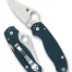 Spyderco Delica 4 Lightweight Blue FRN C11FPK390 Satin K390