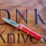 Heretic H031F-2A-Red Manticore X Stonewash Magnacut Tanto Red Frag Handle
