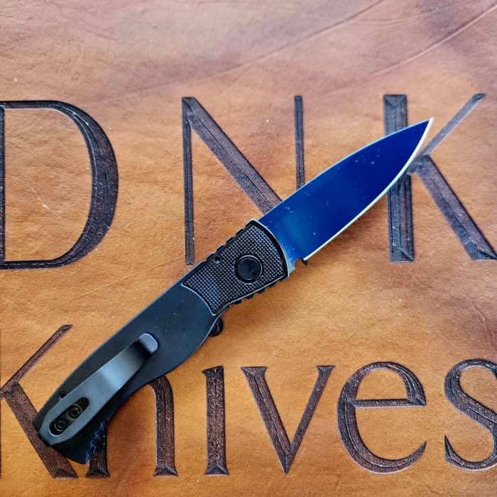 Protech Tactical Response 2 Black Aluminum Textured Corners Sapphire Blue Magnacut T203-SB - Image 2