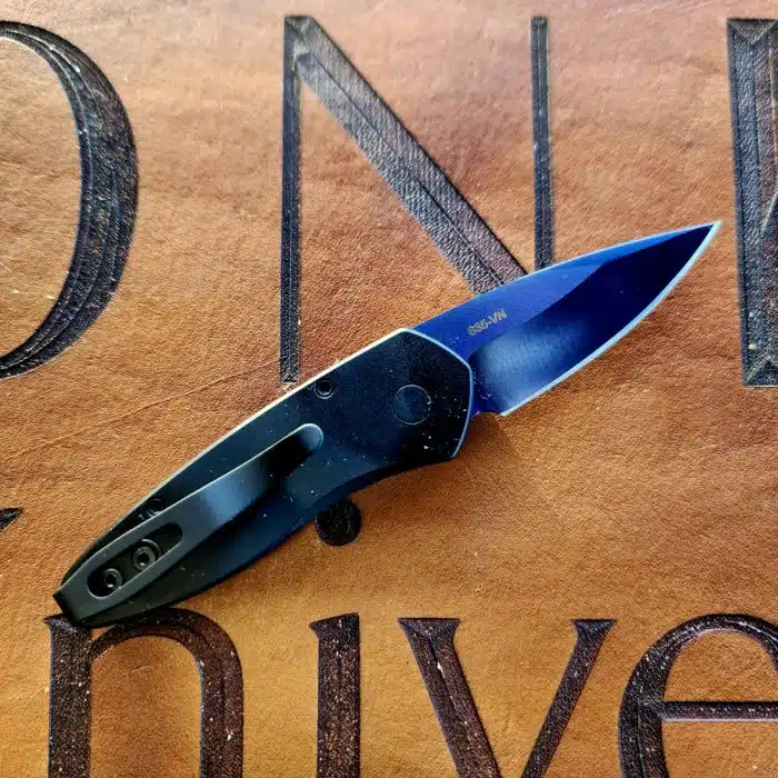 Protech Sprint 2907-SB CA Legal Automatic Black Aluminum 2" Sapphire Blue S35VN Drop Point - Image 2